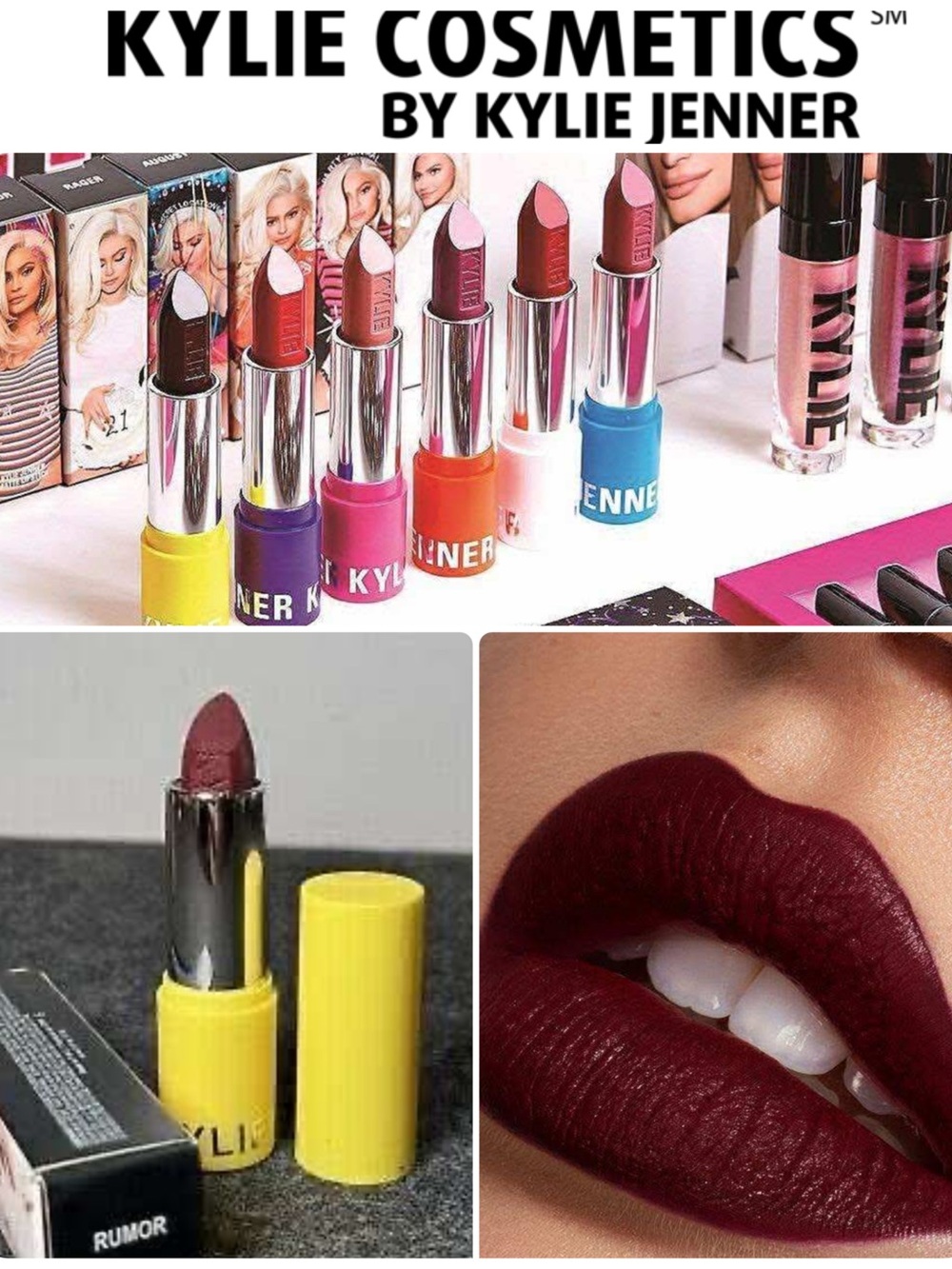 Rare Kylie Cosmetics 21st Birthday Collection Lipstick Rumor